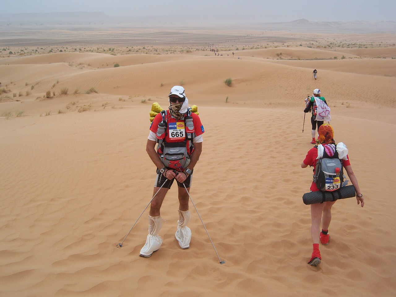 Sahara Marathon race